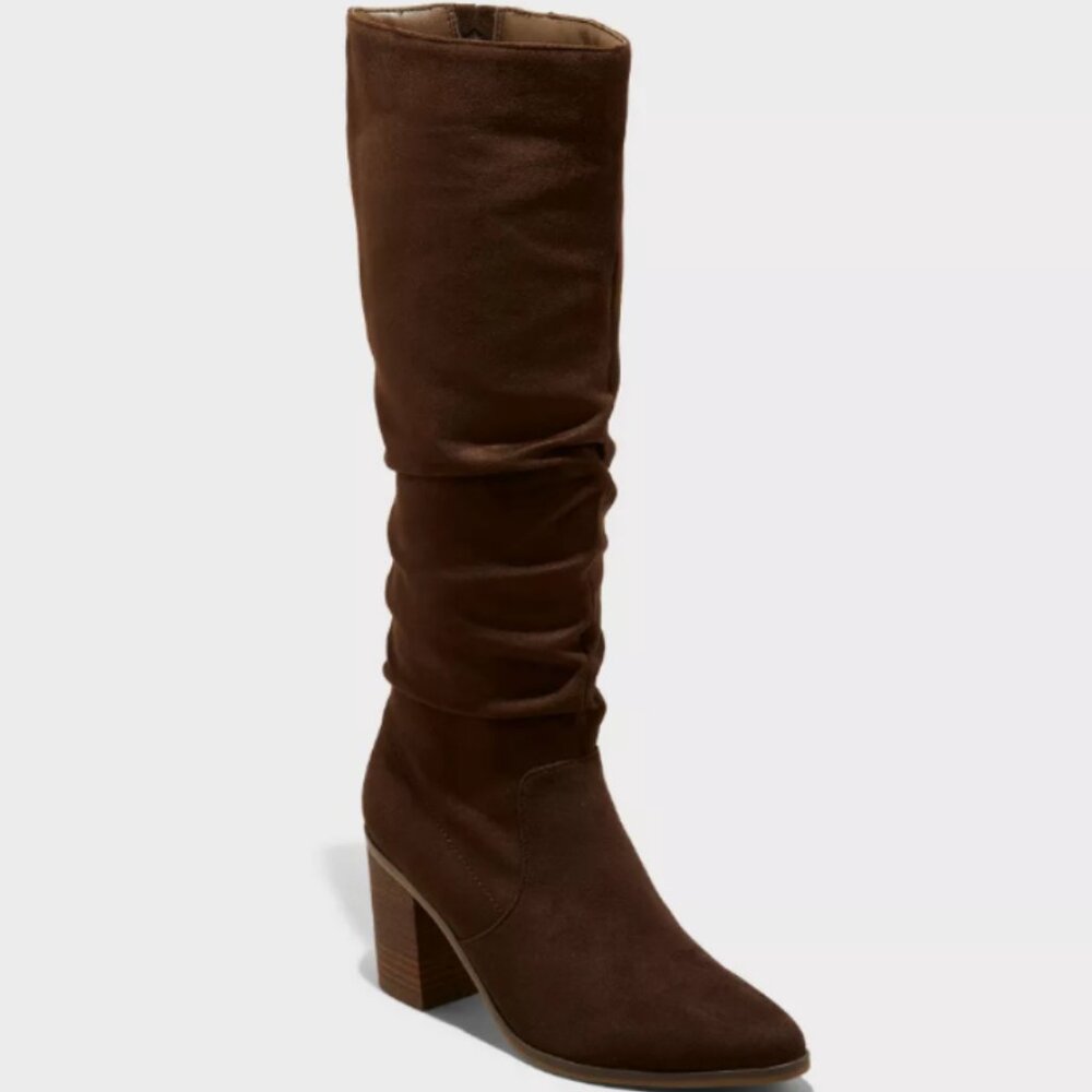Women's Junie Tall Boots - Universal Thread Brown 9